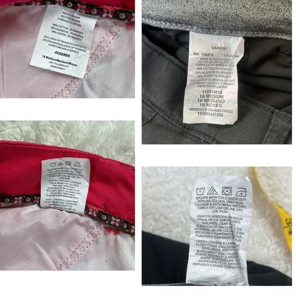 Clearance bundle lot of 3 shorts, size 18 XXL Lee, Shein - Picture 9 of 9